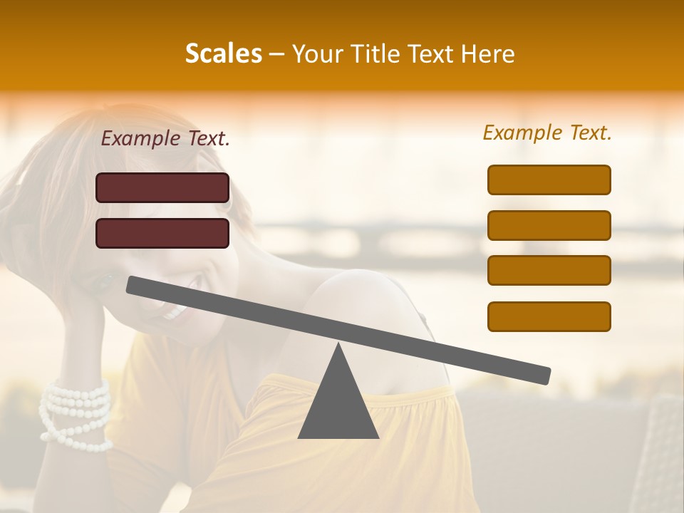 Cookery Pretty Blond PowerPoint Template