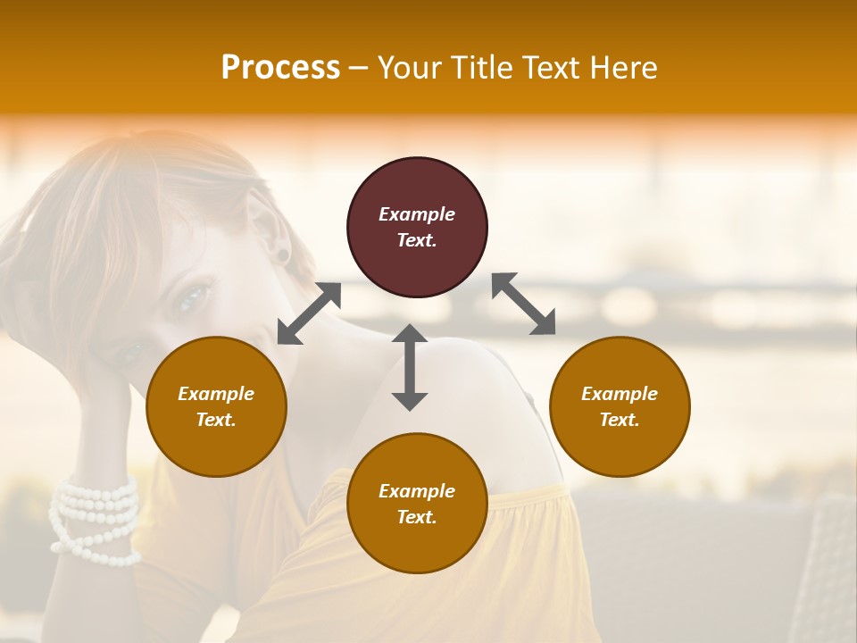 Cookery Pretty Blond PowerPoint Template