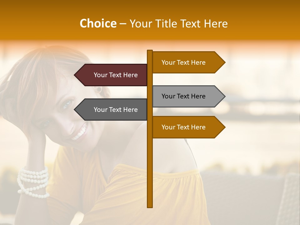 Cookery Pretty Blond PowerPoint Template