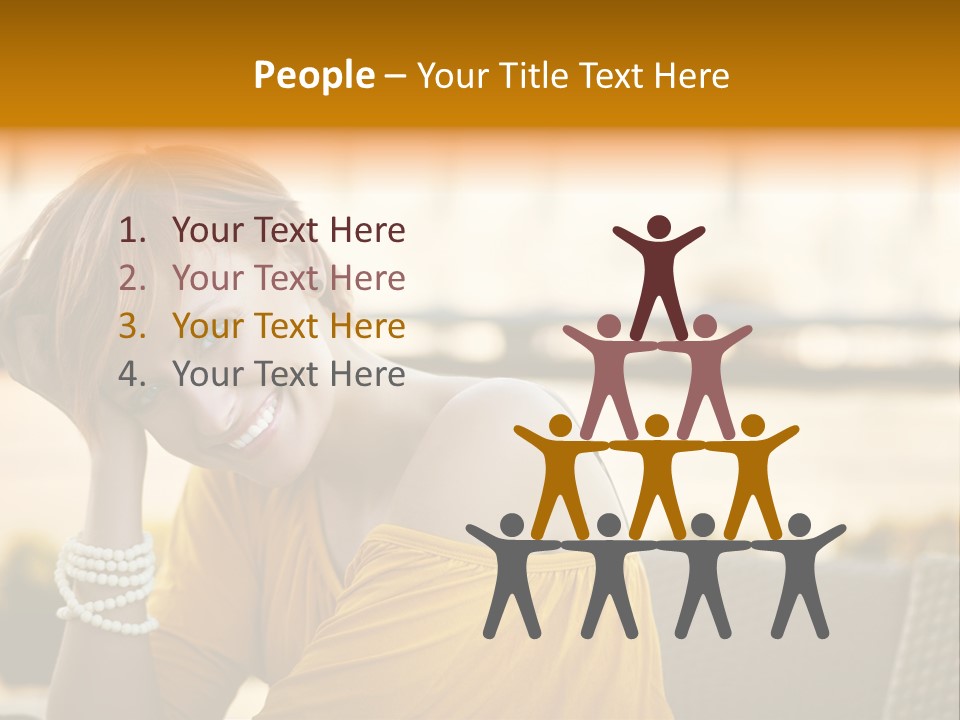 Cookery Pretty Blond PowerPoint Template