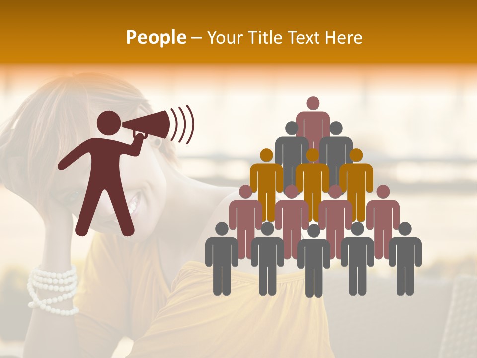 Cookery Pretty Blond PowerPoint Template