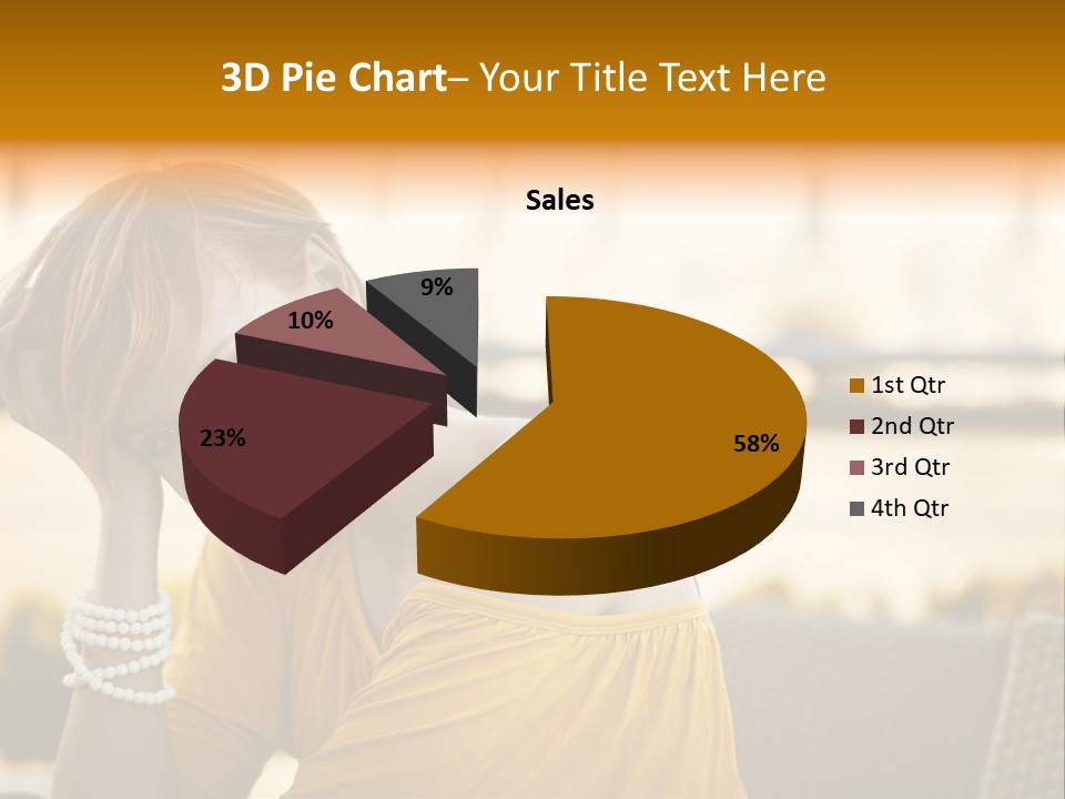 Cookery Pretty Blond PowerPoint Template