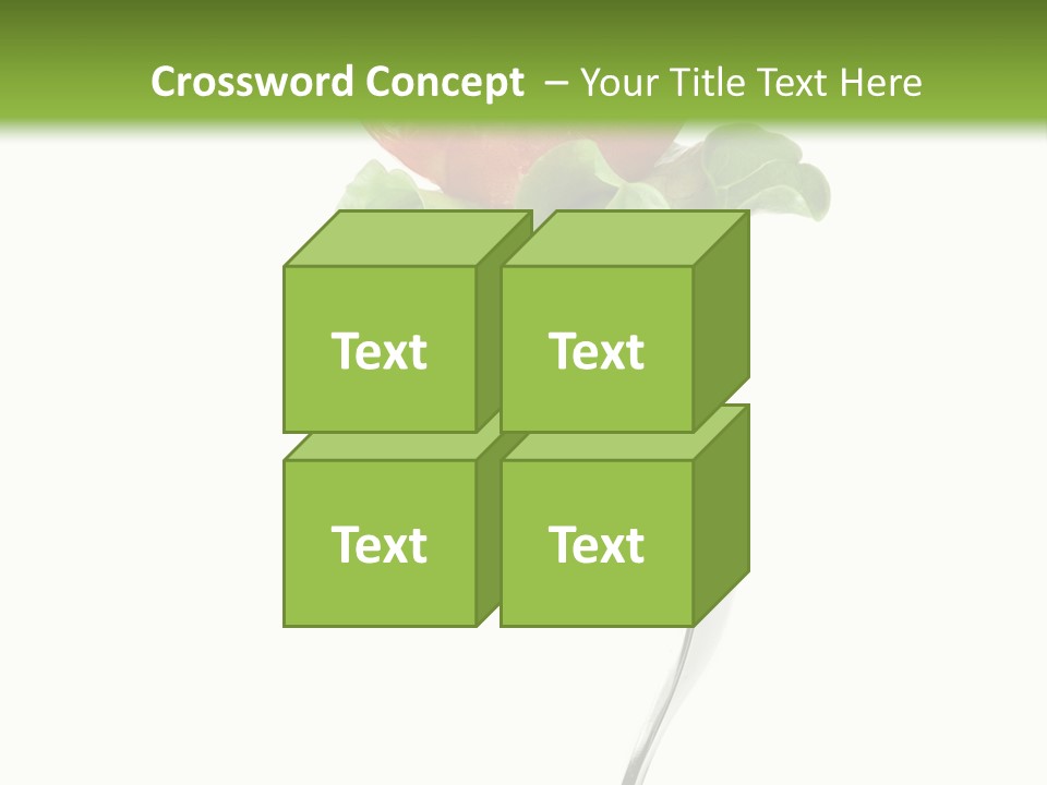 Appetizer Catch Garnish PowerPoint Template