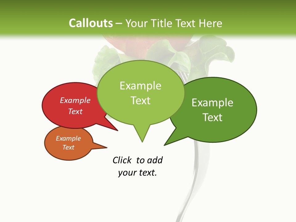 Appetizer Catch Garnish PowerPoint Template