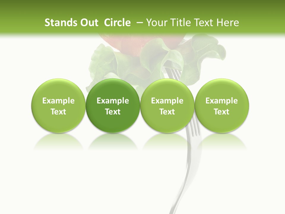 Appetizer Catch Garnish PowerPoint Template