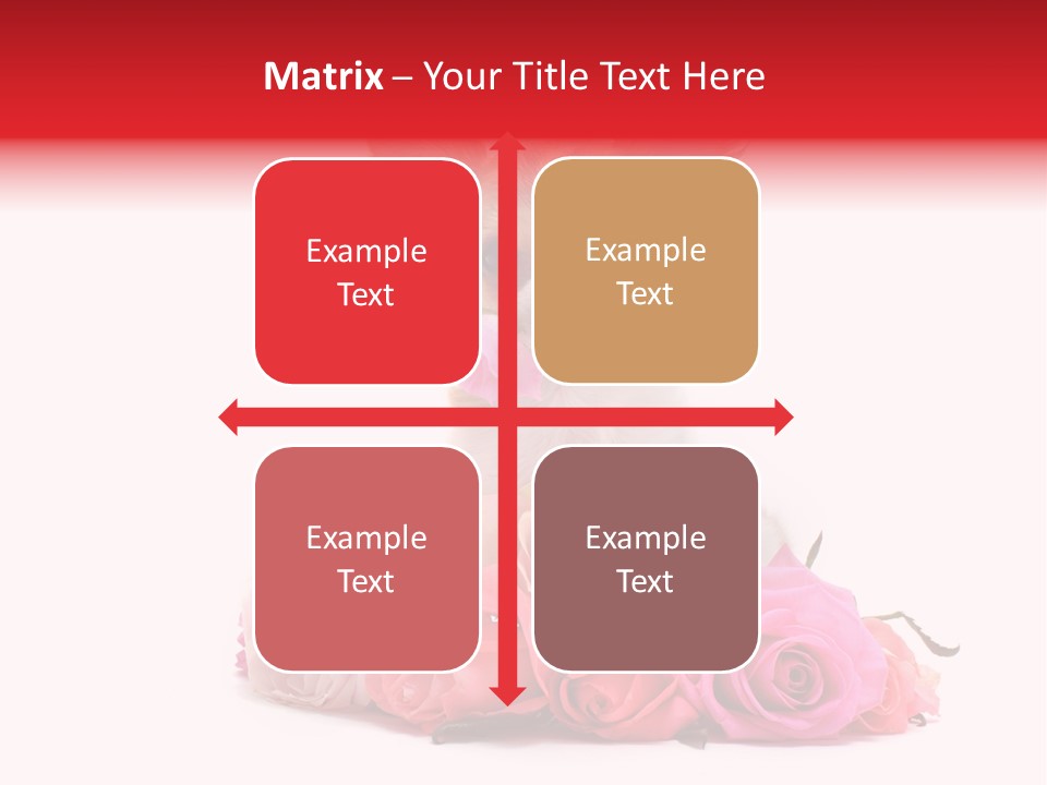 Purebred Cute White PowerPoint Template