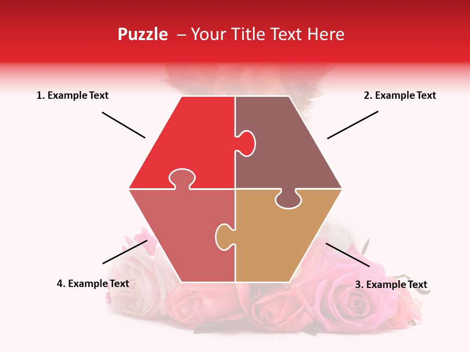 Purebred Cute White PowerPoint Template