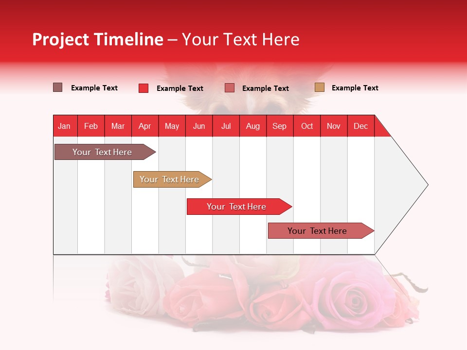 Purebred Cute White PowerPoint Template