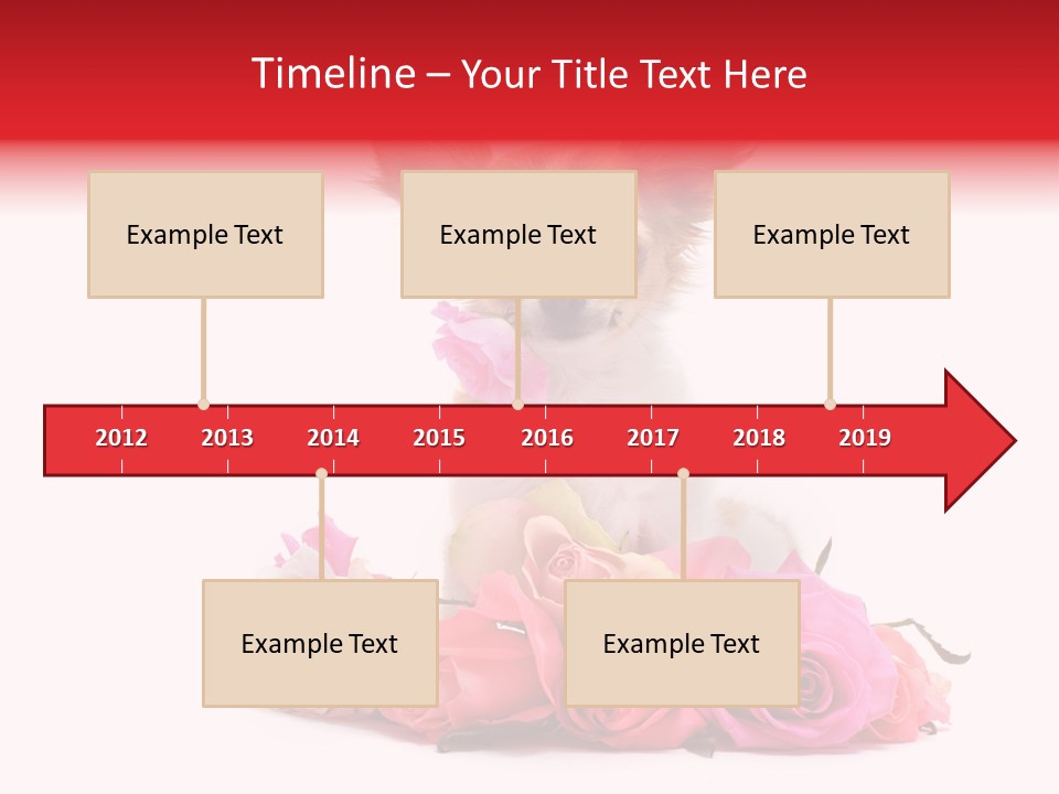 Purebred Cute White PowerPoint Template