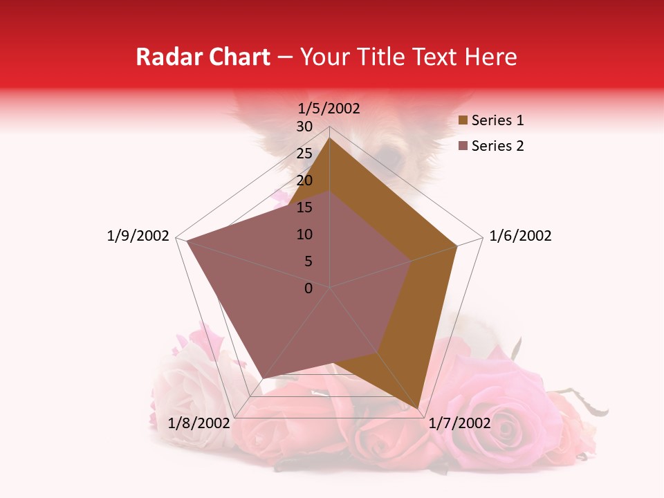 Purebred Cute White PowerPoint Template