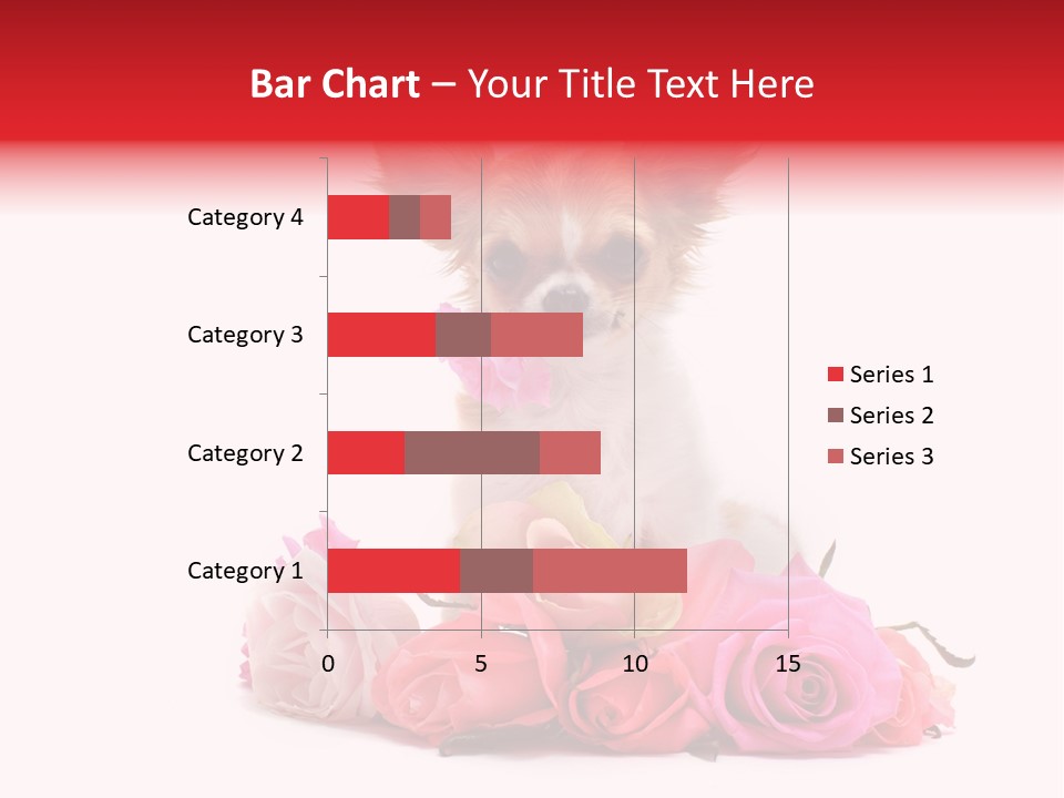 Purebred Cute White PowerPoint Template