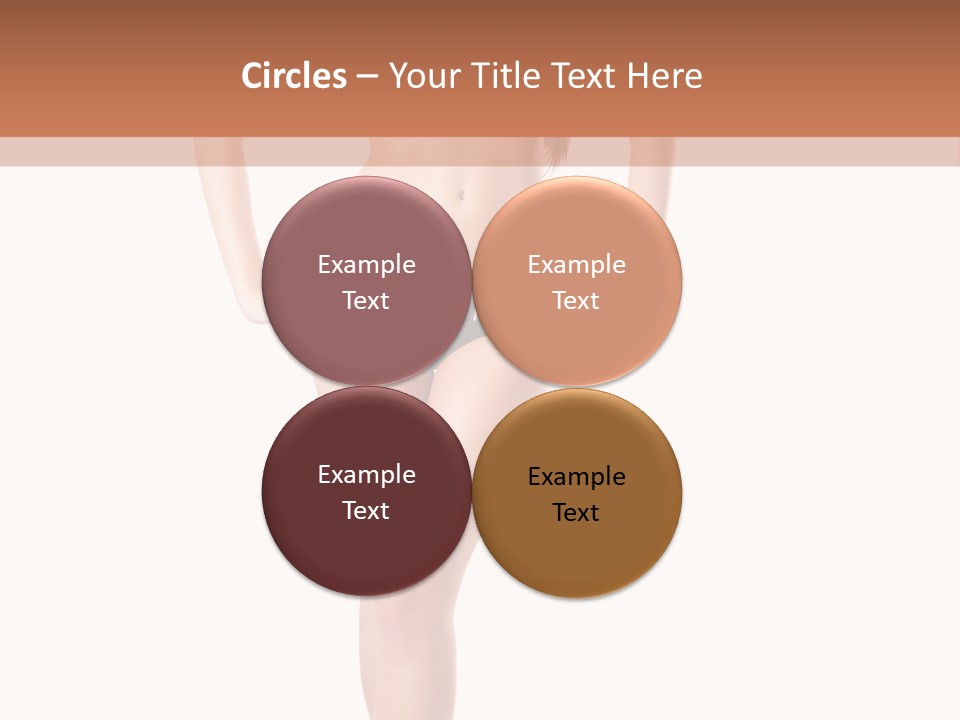 Body Sensuality Shoe PowerPoint Template