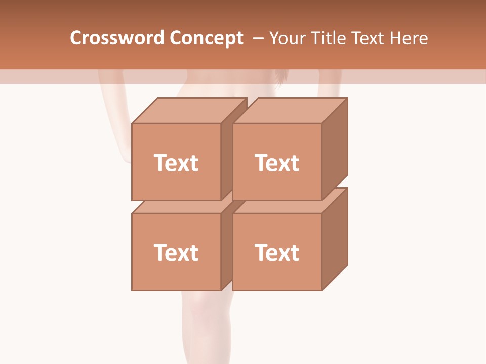 Body Sensuality Shoe PowerPoint Template