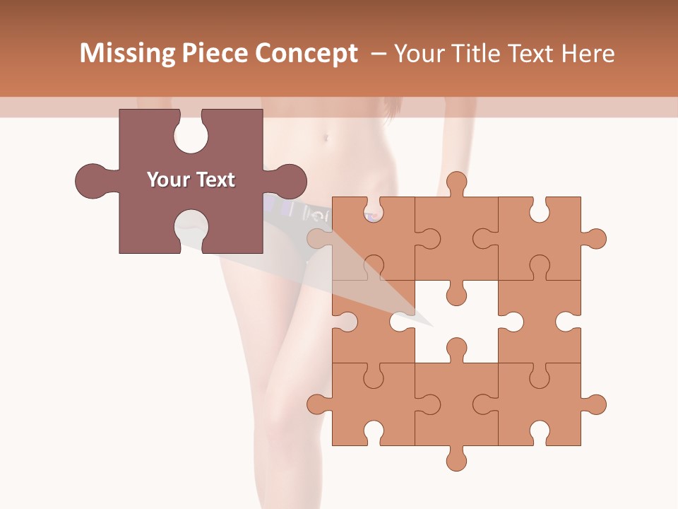 Body Sensuality Shoe PowerPoint Template