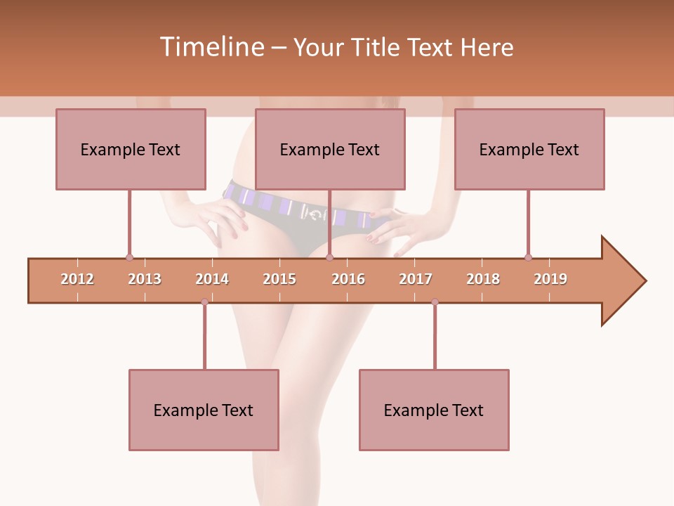 Body Sensuality Shoe PowerPoint Template