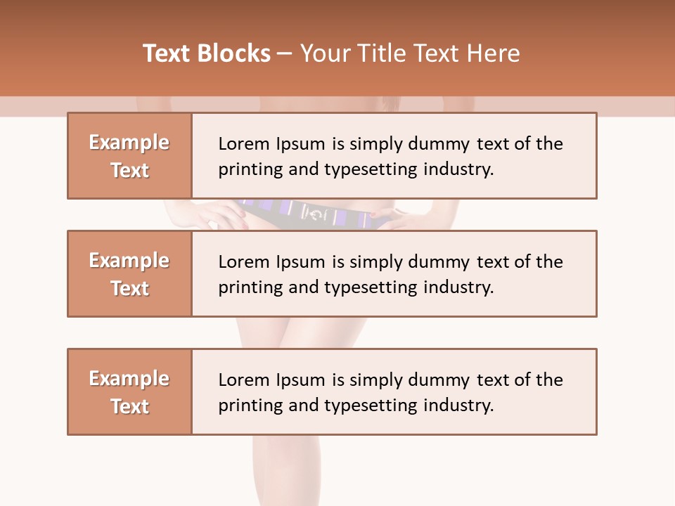 Body Sensuality Shoe PowerPoint Template