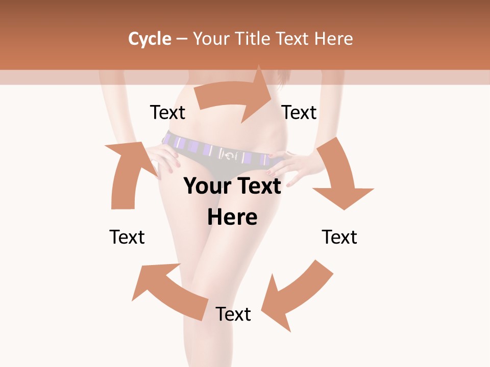 Body Sensuality Shoe PowerPoint Template