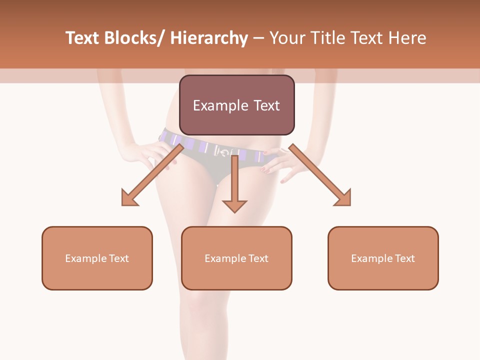 Body Sensuality Shoe PowerPoint Template