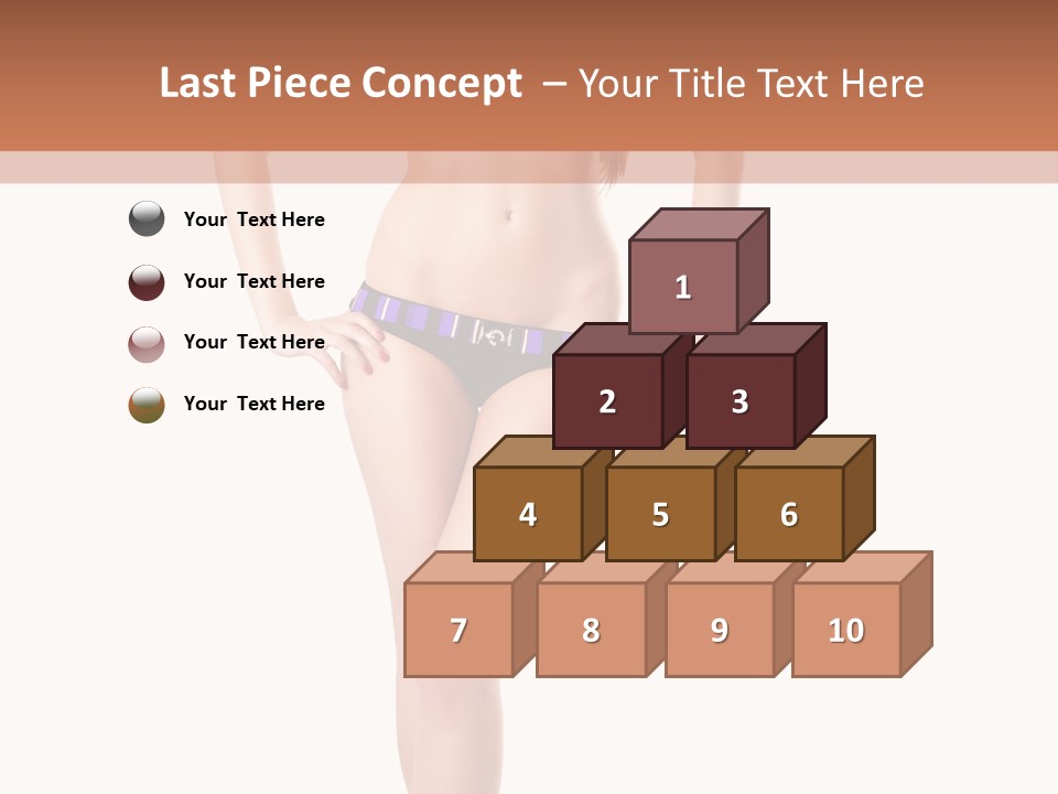 Body Sensuality Shoe PowerPoint Template