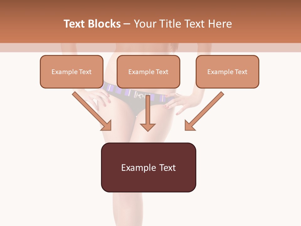 Body Sensuality Shoe PowerPoint Template