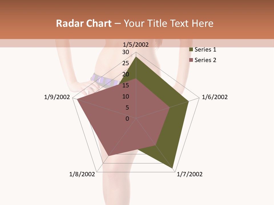 Body Sensuality Shoe PowerPoint Template