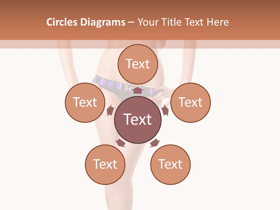 Body Sensuality Shoe PowerPoint Template