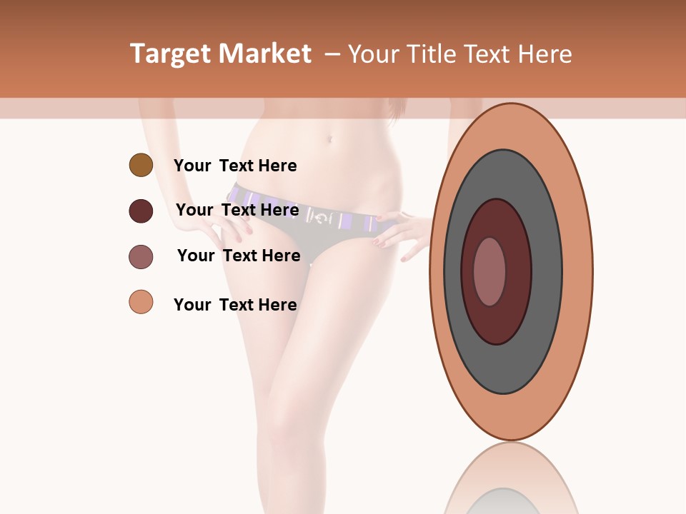 Body Sensuality Shoe PowerPoint Template