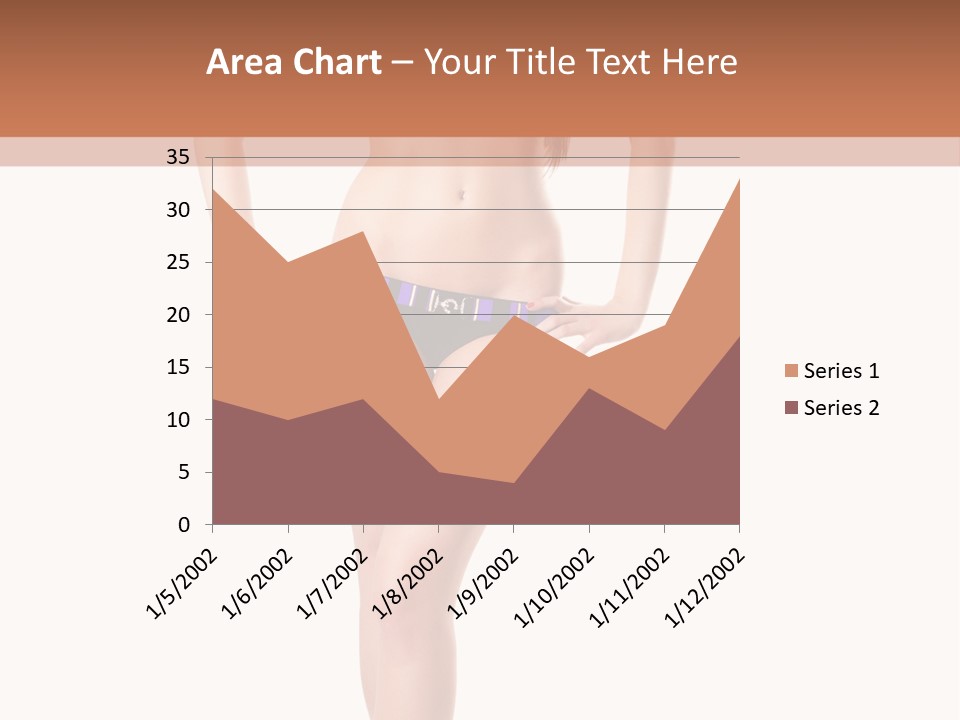 Body Sensuality Shoe PowerPoint Template