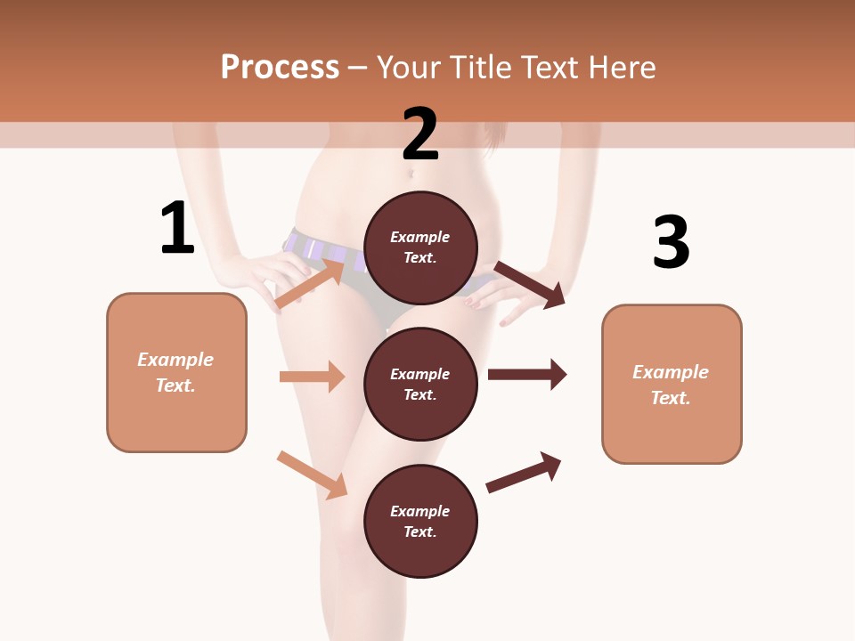 Body Sensuality Shoe PowerPoint Template