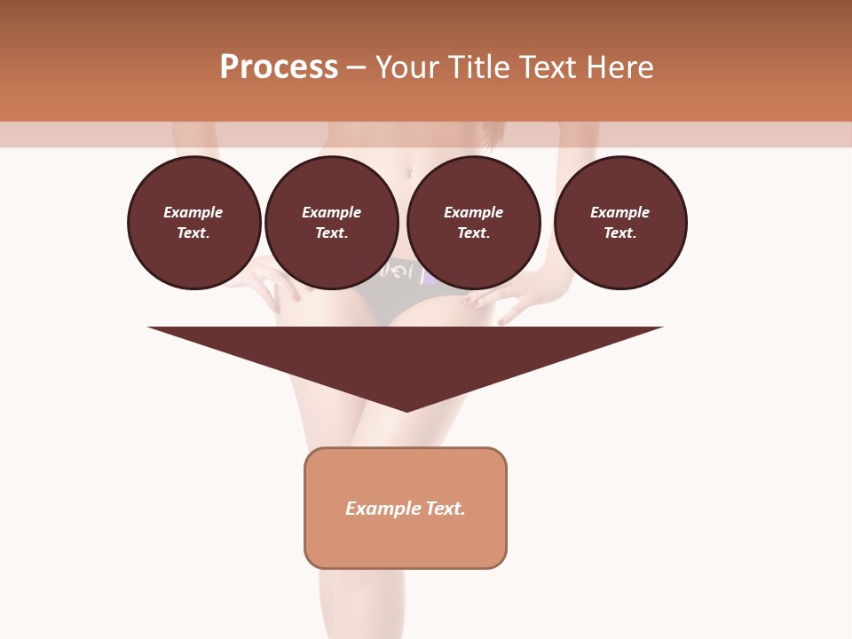 Body Sensuality Shoe PowerPoint Template