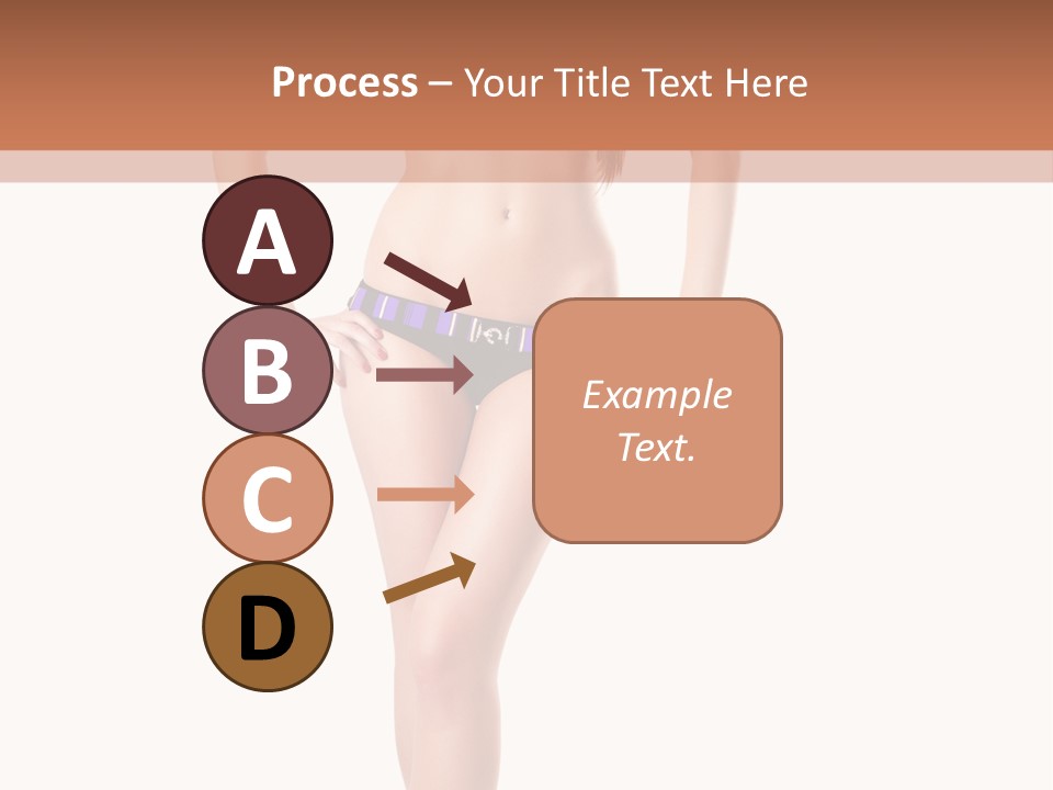Body Sensuality Shoe PowerPoint Template