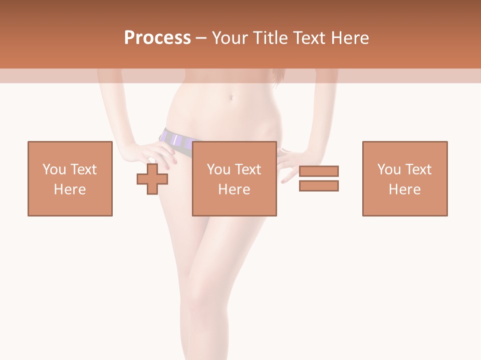 Body Sensuality Shoe PowerPoint Template
