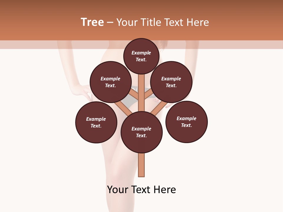 Body Sensuality Shoe PowerPoint Template