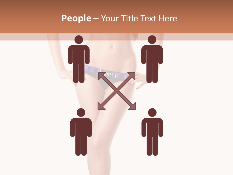 Body Sensuality Shoe PowerPoint Template