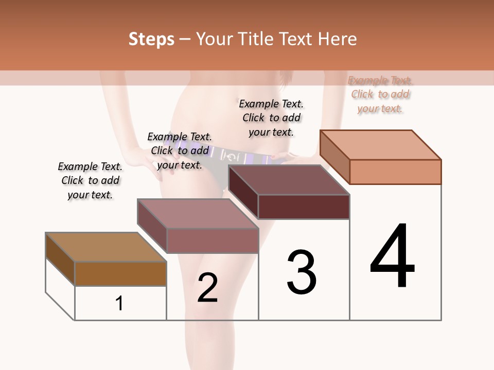Body Sensuality Shoe PowerPoint Template