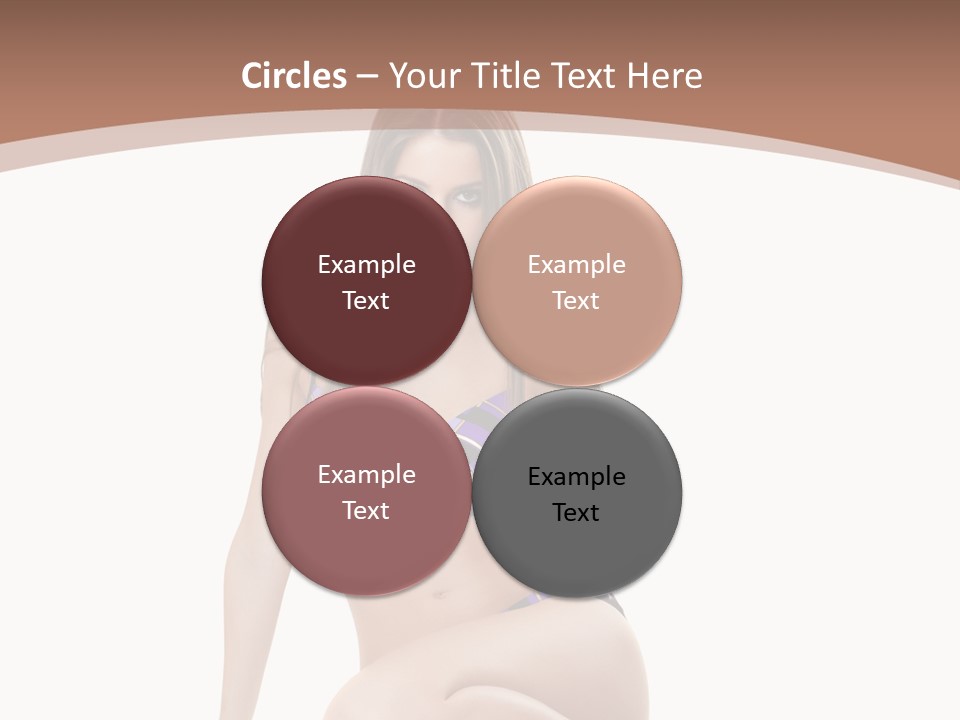 Bikini Fashion Seat PowerPoint Template