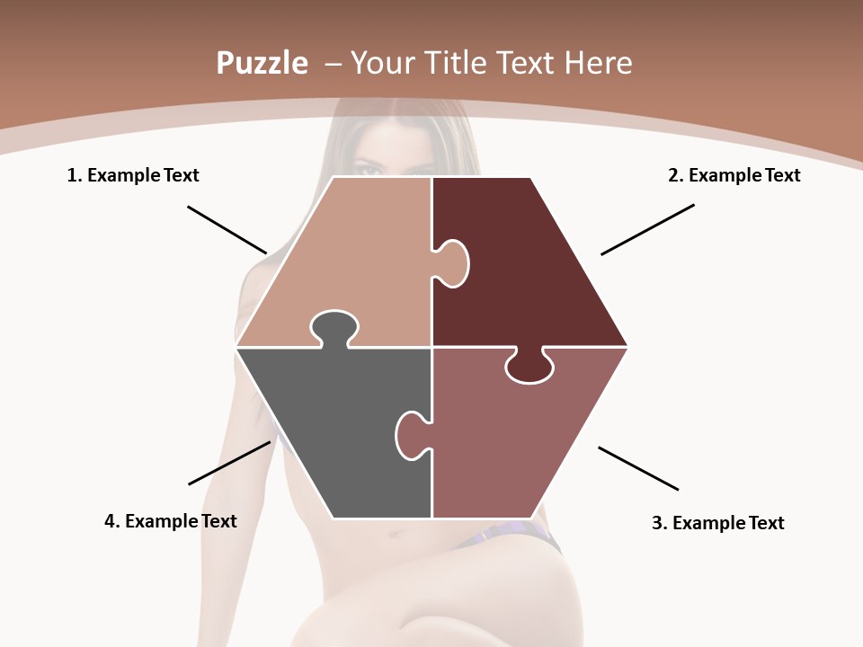 Bikini Fashion Seat PowerPoint Template