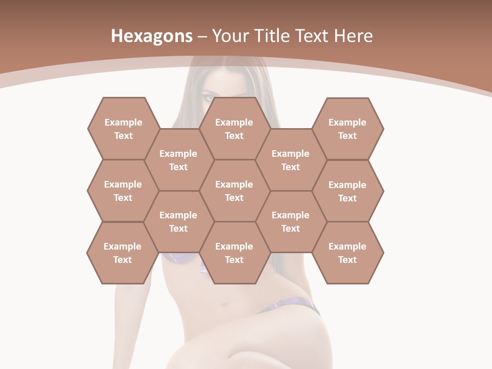 Bikini Fashion Seat PowerPoint Template