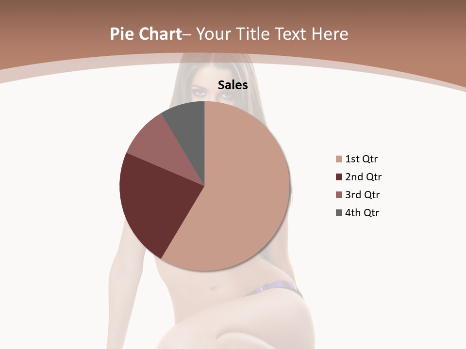 Bikini Fashion Seat PowerPoint Template