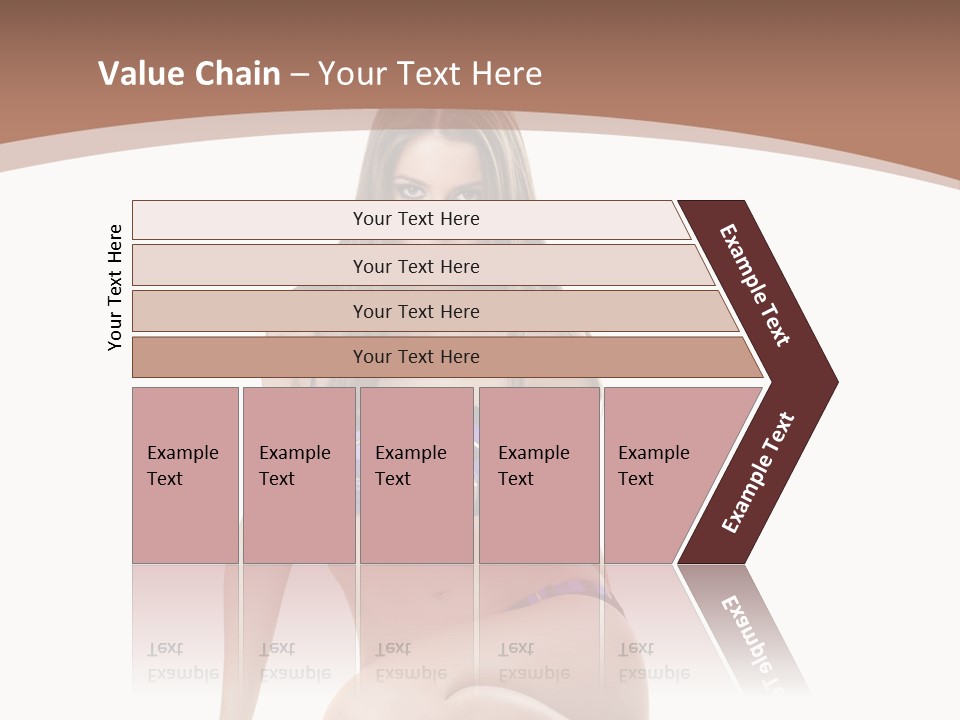 Bikini Fashion Seat PowerPoint Template