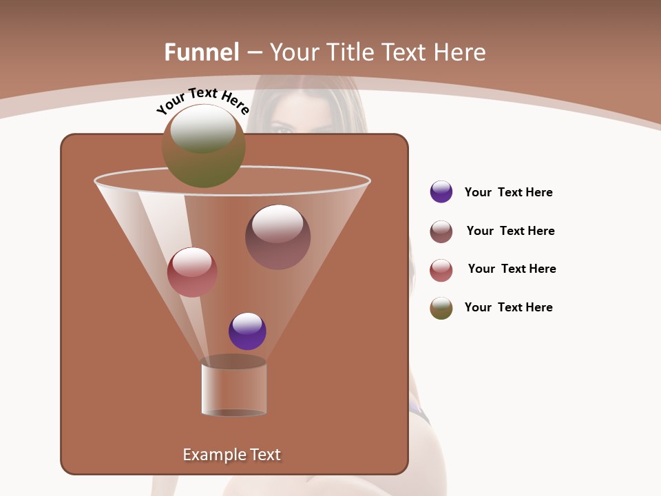 Bikini Fashion Seat PowerPoint Template