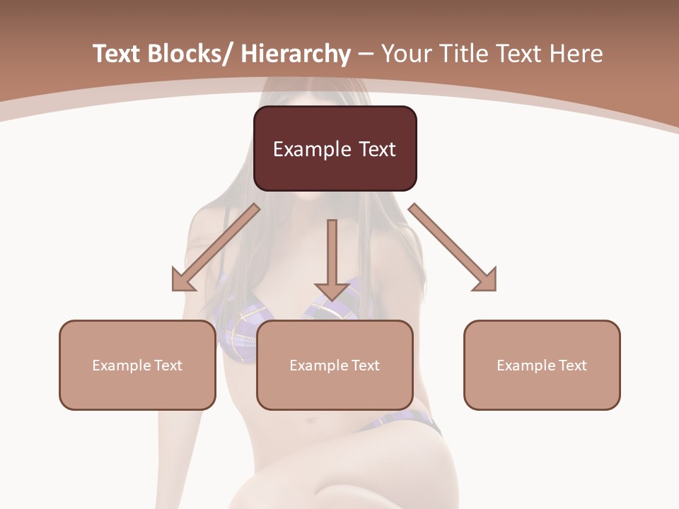 Bikini Fashion Seat PowerPoint Template