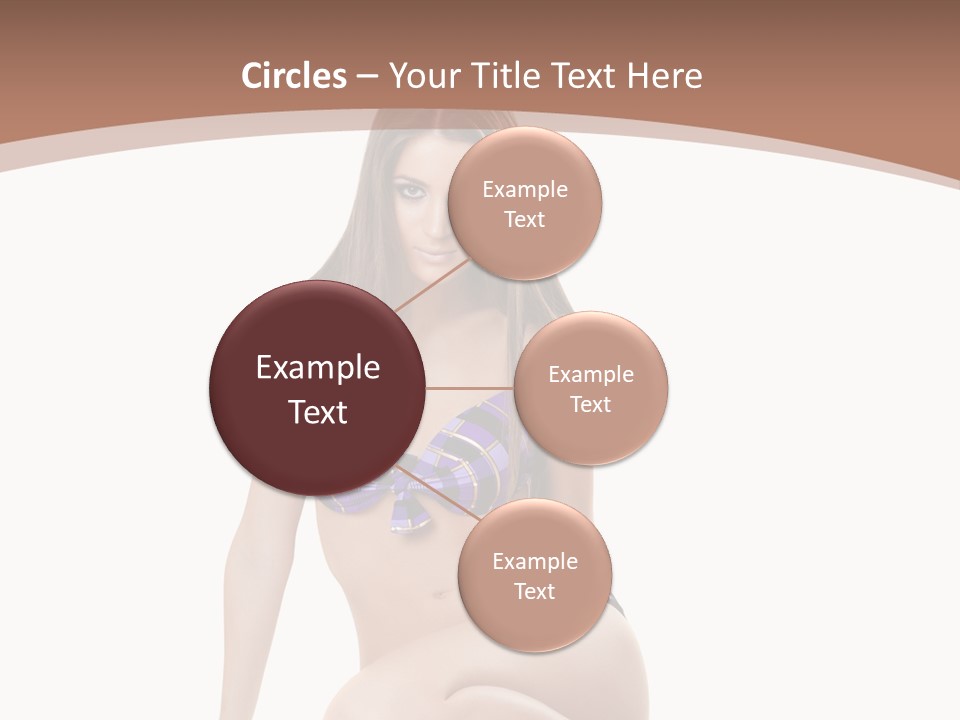 Bikini Fashion Seat PowerPoint Template