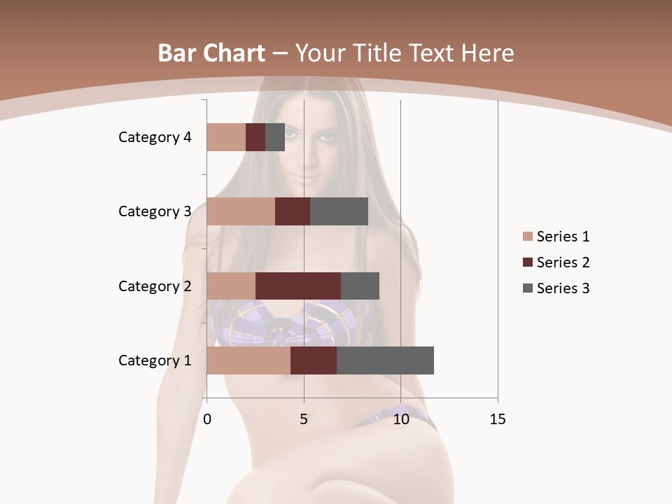 Bikini Fashion Seat PowerPoint Template
