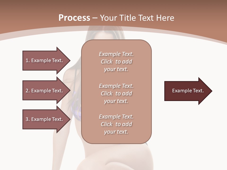 Bikini Fashion Seat PowerPoint Template