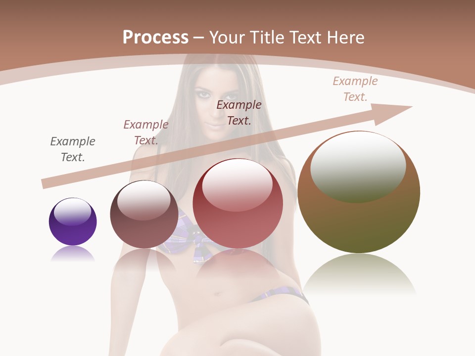 Bikini Fashion Seat PowerPoint Template