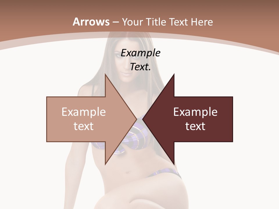 Bikini Fashion Seat PowerPoint Template