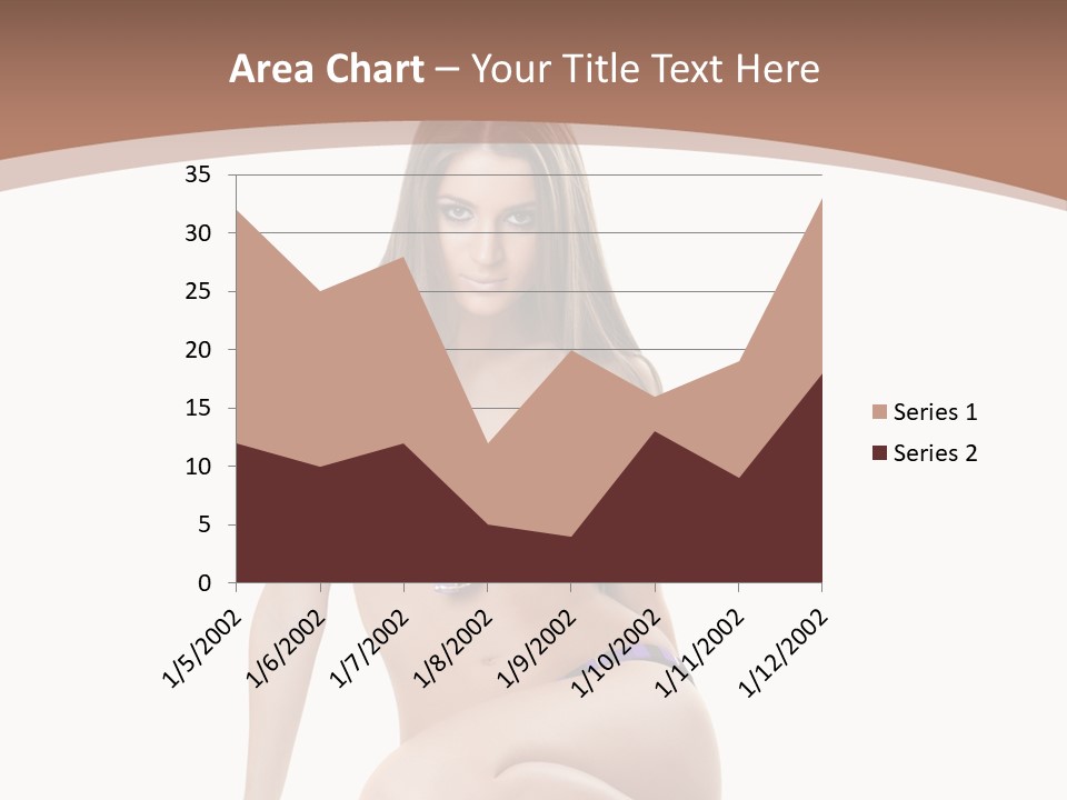 Bikini Fashion Seat PowerPoint Template