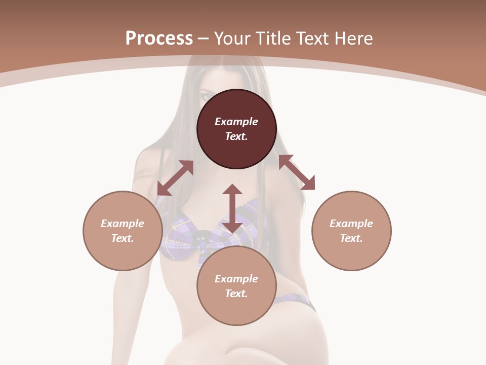 Bikini Fashion Seat PowerPoint Template