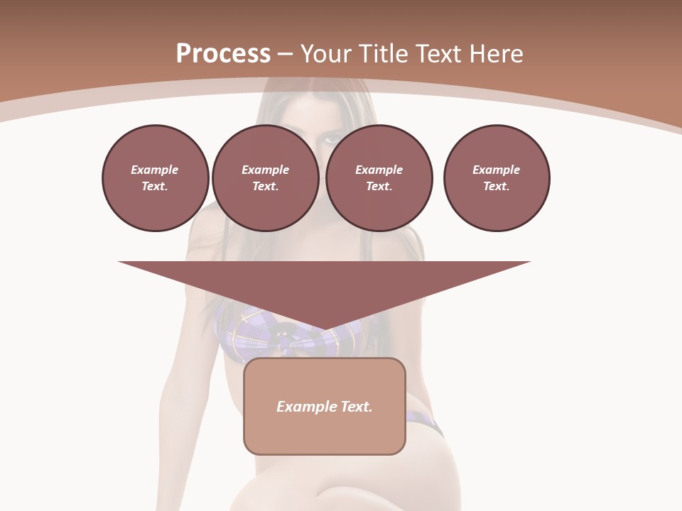 Bikini Fashion Seat PowerPoint Template